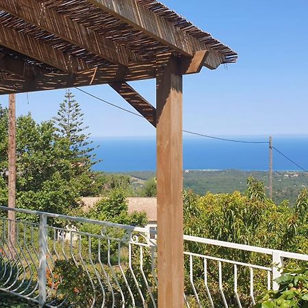 Appartement A Caserella entièrement rénové avec terrasse et vue panoramique sur mer Valle-di-Campoloro Extérieur photo