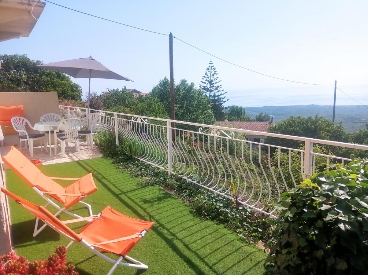 Appartement A Caserella entièrement rénové avec terrasse et vue panoramique sur mer Valle-di-Campoloro Extérieur photo
