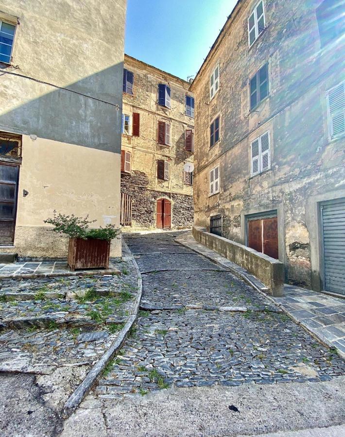 Appartement A Caserella entièrement rénové avec terrasse et vue panoramique sur mer Valle-di-Campoloro Extérieur photo